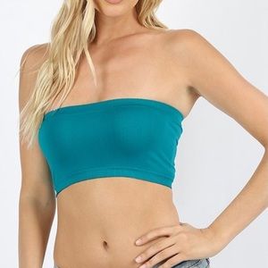 NEW Teal Bandeau bralette